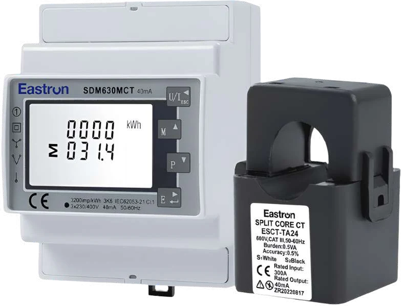 Power sensor with CT clamp